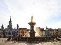 Das südböhmische Zentrum České Budějovice