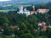 Die Stammburg der Rosenberger in Südböhmen an der Moldau gelegen.