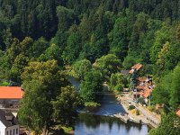 PE1S2507 : Bayerwaldteam, Böhmen, Böhmerwald, EUROPA, Fluß, Moldau, Rosenberger, Rozenberg, Sommer, Südböhmen, TSCHECHIEN, Urlaub, _JAHRESZEIT, _LANDSCHAFTSFORMEN, _REGIONEN