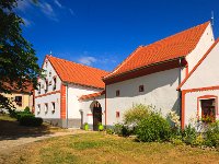 PE1S2132 : BAYERWALDTEAN, Bäuerliche Kultur, Böhmen, Böhmerwald, Dorf, EUROPA, Holasivice, Kultur, Sommer, Südböhmen, TSCHECHIEN, UNESCO Weltkulturerbe, Urlaub, _JAHRESZEIT, _REGIONEN