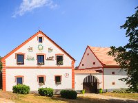 PE1S2134 : BAYERWALDTEAN, Bäuerliche Kultur, Böhmen, Böhmerwald, Dorf, EUROPA, Holasivice, Kultur, Sommer, Südböhmen, TSCHECHIEN, UNESCO Weltkulturerbe, Urlaub, _JAHRESZEIT, _REGIONEN